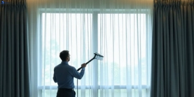 Commercial curtain stain removal service caroline-springs-vic hotels offices restaurants
